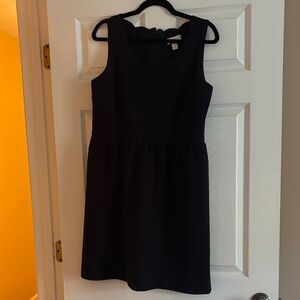 Elegant Navy Sleeveless Dress